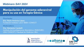 Webinar  Manipulación del genoma adenoviral para su uso en Terapia Génica [upl. by Adnaral]