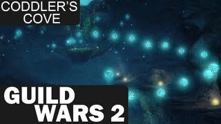 Guild Wars 2  Coddlers Cove Jumping Puzzle Feat Luck [upl. by Nolyarg]