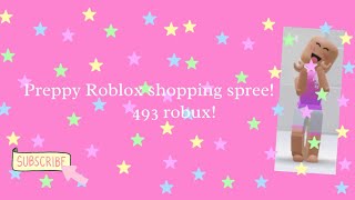 ⚡️✨Preppy Roblox shopping spree⚡️🤍 [upl. by Luedtke52]