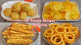 14 Amazing Potato Recipes Collections  French Fries  Potato Chip  Potato Snack Potato Sticks [upl. by Bradeord396]