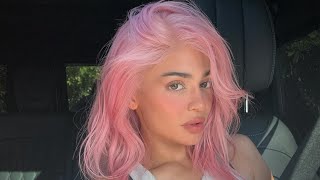 Kylie Jenner Revisits Her KING KYLIE Era With Pink Hair [upl. by Byran]