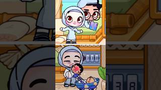 Blue Family 🩵 tocaboca pazu avatarworld sunshinesky8 shortvideo [upl. by Barkley]