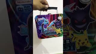 Pokémon Silver Tempest Cards Box  Trading Cards pokemon shorts [upl. by Adnalay]