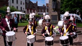 Blairgowrie And Rattray Marching Drum Corps Perthshire Scotland [upl. by Seamus]