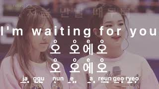 KARAOKE Wendy x Seulgi  I can only see you Hwarang OST [upl. by Crispin]