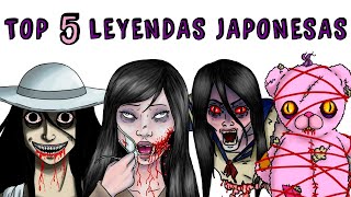 TOP 5 LEYENDAS JAPONESAS  Draw My Life Kuchisakeonna TekeTeke Hachisakusama HikoriKakurenbo [upl. by Wilfrid]