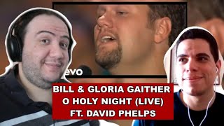 FIRST TIME SEEING David Phelps O Holy Night Live Bill amp Gloria Gaither  TEACHER PAUL REACTS [upl. by Orpheus547]