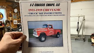 1955 Chevy Ez chassis swap kit part 1 [upl. by Giavani]