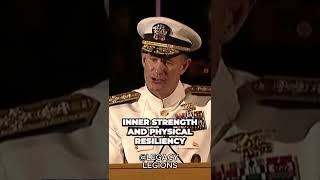 quotDont back down from the sharksquot Pushing Through Obstacles  Admiral McRaven inspiration shorts [upl. by Duile]