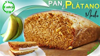 Cómo hacer Pan de PLÁTANO MACHO Verde SIN GLUTEN NUECES NI SEMILLAS 💪Fuente de ALMIDÓN RESISTENTE [upl. by Shore]