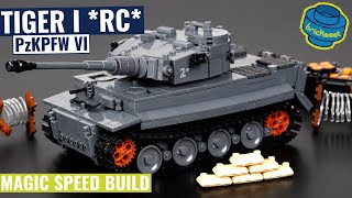 Sluban keeps getting better  PzKpfw VI Tiger I RC  Sluban B0851 Speed Build Review [upl. by Alegnasor328]