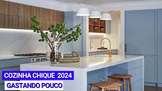 10 DICAS LUXUOSAS PARA DECORAR COZINHA 2024  GASTANDO POUCO [upl. by Dyanne]