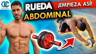 Rueda abdominal RUTINA  principiantes [upl. by Zetnwahs]