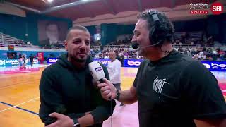 Lebanese Basketball Championship 20232024  Beirut VS Sagesse [upl. by Hayifas]