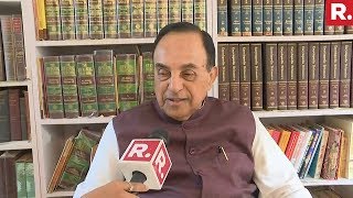 Dr Subramanian Swamy Speaks Exclusively To Republic TV  ModiDragsBackDalals [upl. by Myrle958]