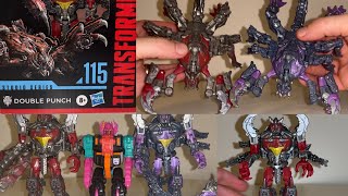 Transformers studio series Double Punch review SS 115 rise of the beasts movie figure comparison [upl. by Ateuqahs]