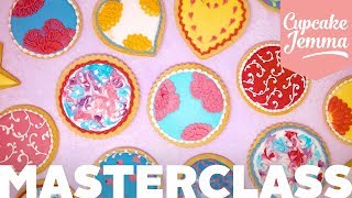 Cookie Decorating Masterclass  Cupcake Jemma Masterclass [upl. by Lairea]