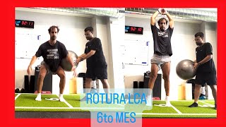 9 🔴 6to MES ⚠️ ¡¡Rehabilitación LIGAMENTO Cruzado Anterior y Meniscos 😭 LCA [upl. by Lolita]