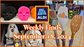 🍁NEW🍁 ALDI WEEKLY FINDS 9182024 [upl. by Rosemonde]