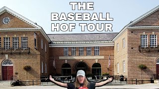 National Baseball Hall Of Fame Tour  Cooperstown NY [upl. by Ahsinad288]