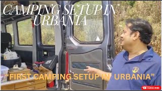 FIRST CAMPING SETUP IN URBANIA [upl. by Nnylahs]