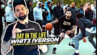 White Iverson Is Proving HATERS WRONG One Park Takeover At A Time Day In The Life [upl. by Wane]