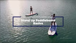 Stand Up Paddle Boarding Basics [upl. by Nayt757]