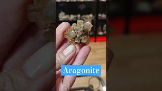 Aragonite stone minerals aragonite collection [upl. by Yliram]