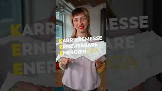 Karrieremesse Erneuerbare Energien – KEE 2024  Dein Einstieg in die grüne Energie [upl. by Noxaj]