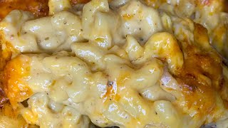 SOUTHERN STYLE MAC N CHEESE THE BEST MAC N CHEESE AT THE COOKOUT GUARANTEED HOW TO MAKE NO EGGS [upl. by Hankins899]