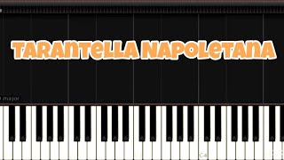 Traditional Italian  Tarantella Napoletana  Easy Piano Music [upl. by Worrell]