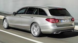 Mercedes CClass Estate  Premium Look and Sporty Interior Displays [upl. by Anibla]