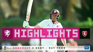 HIGHLIGHTS Somerset deliver maximum points victory over Kent [upl. by Coshow599]