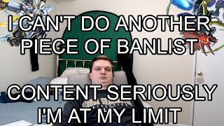 MBT BANLIST LIVE REACTION  TCG FampL Update 121520 [upl. by Filler]