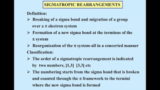 33 sigmatropic rearrangement Cope Claisen reactions and varients [upl. by Anniala966]