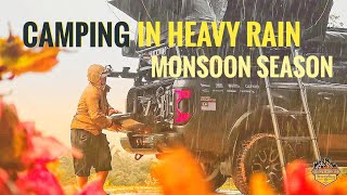 ASMR 1 Camping in heavy rain  Monsoon season  Peninsular Malaysia [upl. by Juan]