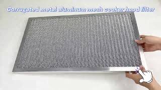 Metal Aluminum Mesh Cooker Hood Grease Filter [upl. by Aicella]