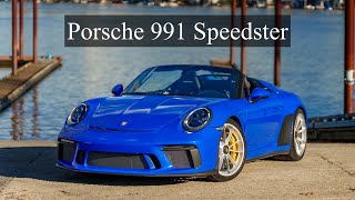 Porsche 911 Speedster PTS Nogaro Blue [upl. by Bland]