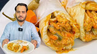 Special Chicken Shawarma with sauces Recipe at Home [upl. by Refynnej360]