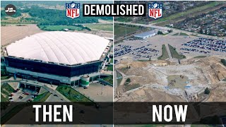 Abandoned amp Demolished NFL Stadiums  Then and Now [upl. by Anad]