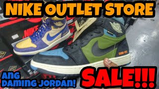 NIKE OUTLET STORE ANG DAMING JORDANS SA GREENHILLS SAN JUAN [upl. by Animsaj]