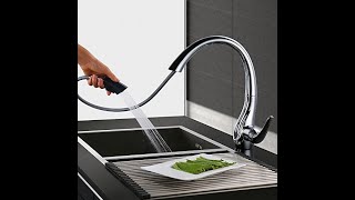 How to installe pull out kitchen faucet How to installe a gravity ball Homelody Faucet [upl. by Gladys]