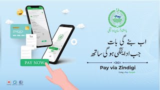 Online Payment of ePay Punjab services using Zindigi Account [upl. by Buck]