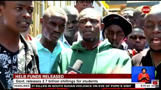 HELB funds released  Government releases ksh 27B for students [upl. by Pease]