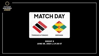 Trinidad amp Tobago vs Grenada  Concacaf Qualifiers  Road to 2026 [upl. by Ronni]