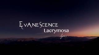 Evanescence  Lacrymosa Synthesis lyrics [upl. by Einot]