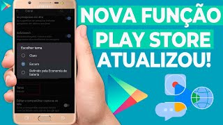 NOVA ATUALIZAÇÃO DA PLAY STORE  DICAS E TRUQUES 2024 [upl. by Ttocs]