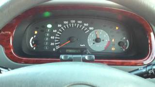 2000 Toyota TownAceNoa 20 SuperExtlalimo speedometer [upl. by Airbmac660]