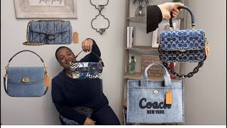 Coach Denim Collection 2024 Has Coach done it again  Denim bag Chit Chat 🔥 [upl. by Muhammad427]