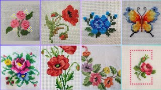 Very Beautiful amp Stunning Cross stitch patterns ideas [upl. by Nolyaj]